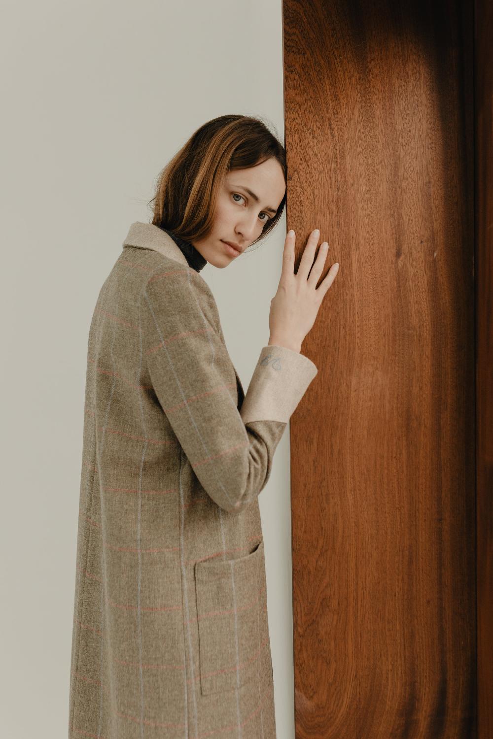 van palma Pablo Coat Beige