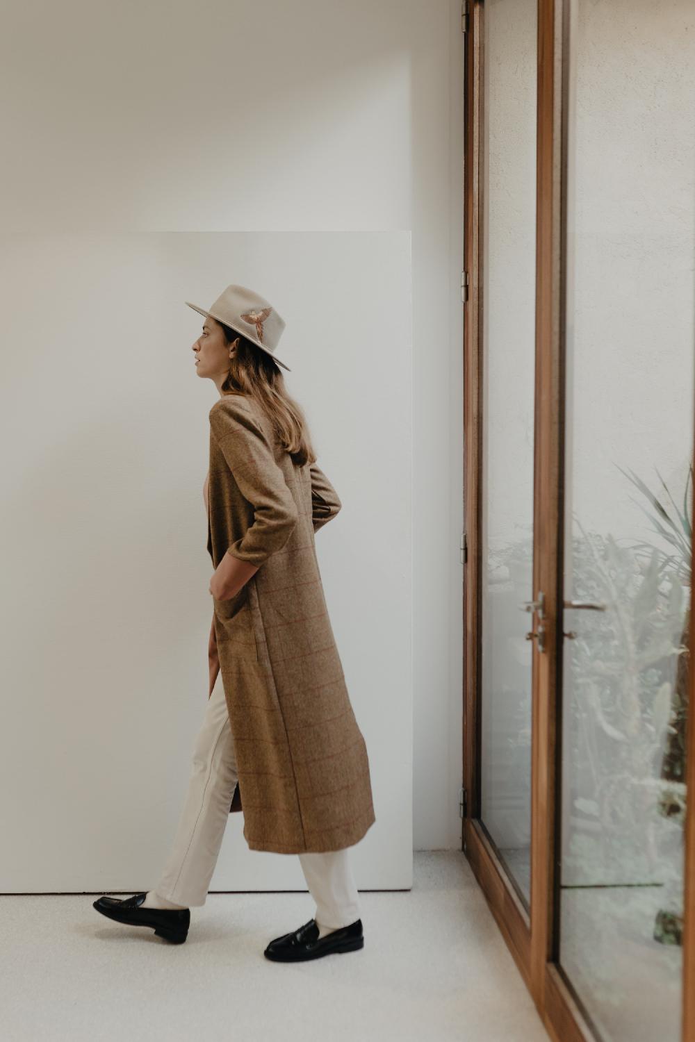 Van Palma Pablo Coat Blush Velvet