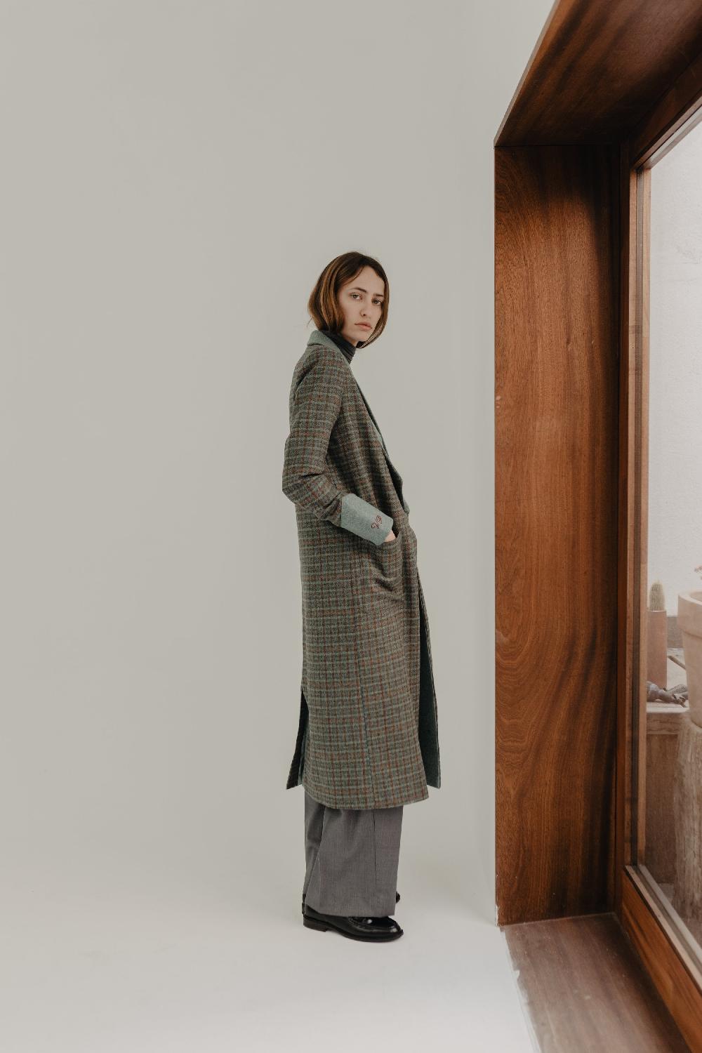 Van Palma Pablo Coat Green