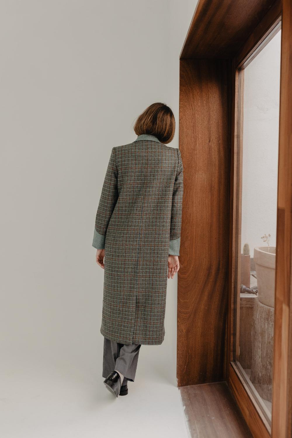 Van Palma Pablo Coat Green
