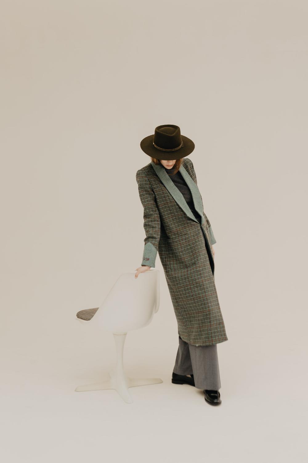 Van Palma Pablo Coat Green