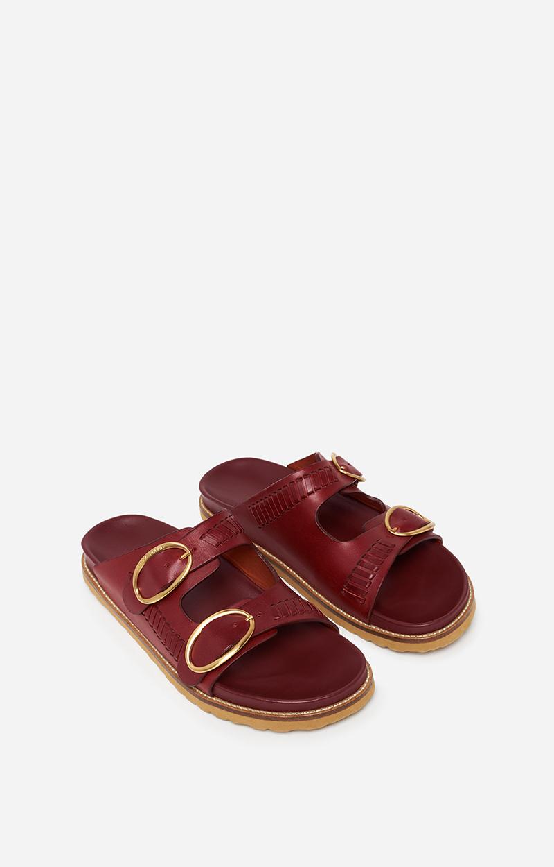 Vanessa Bruno Sandales Fussbetts En Cuir à Tannage Végétal