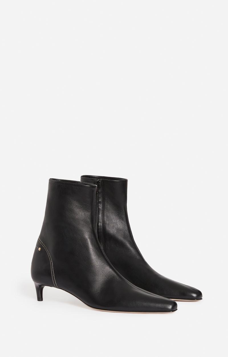 Vanessa Bruno Bottines Cuir Noir Daily