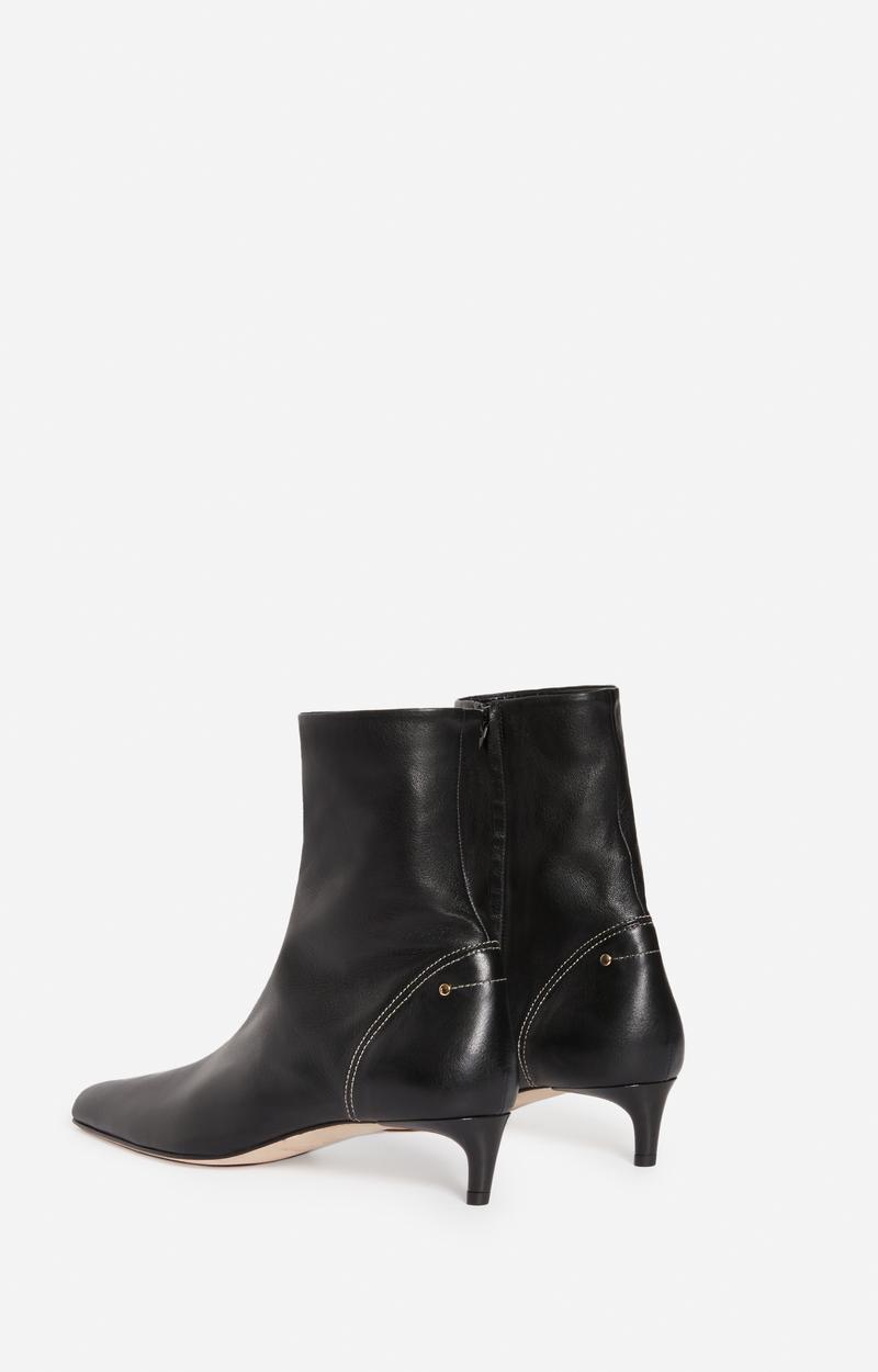 Vanessa Bruno Bottines Cuir Noir Daily