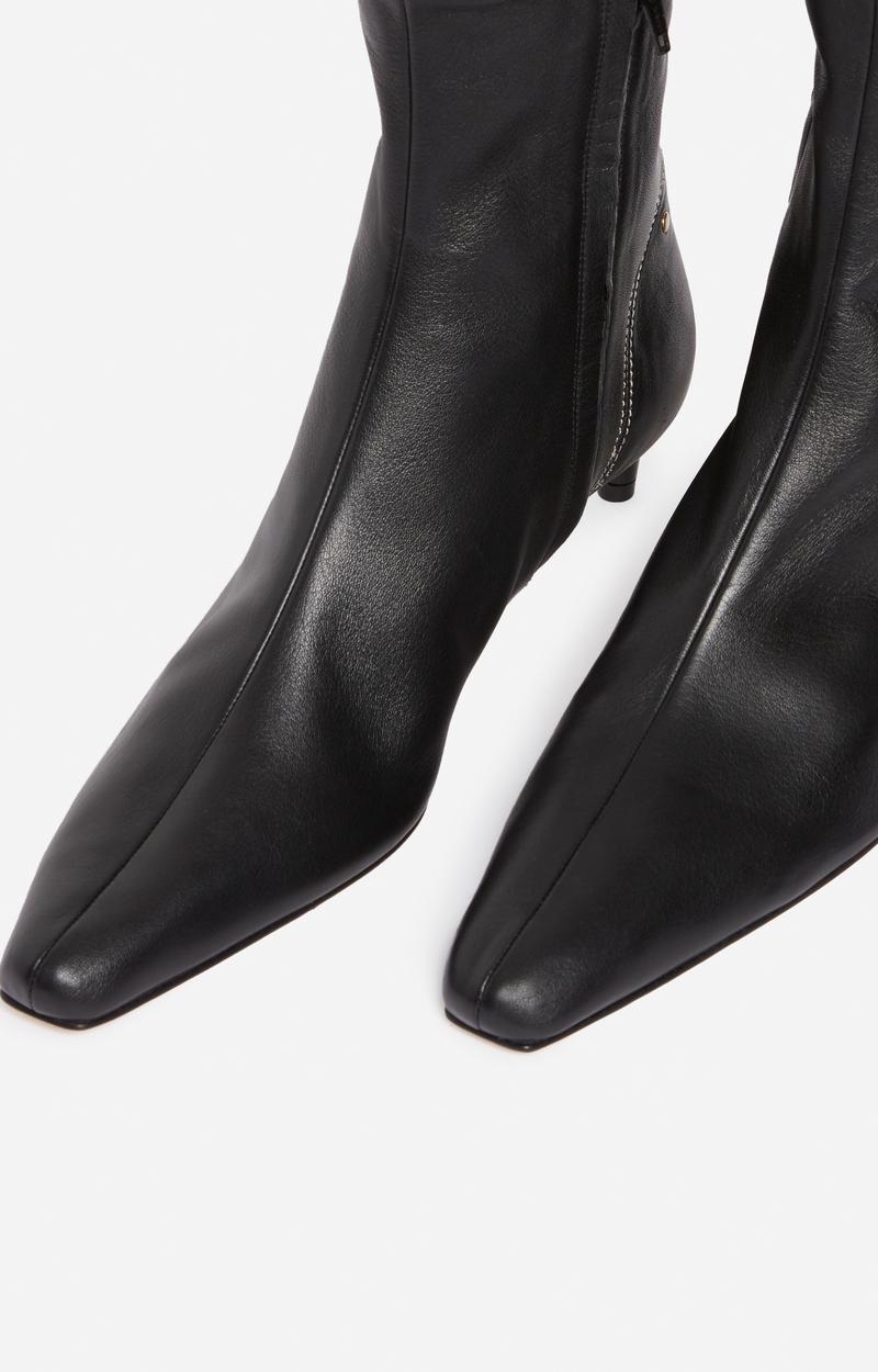 Vanessa Bruno Bottines Cuir Noir Daily