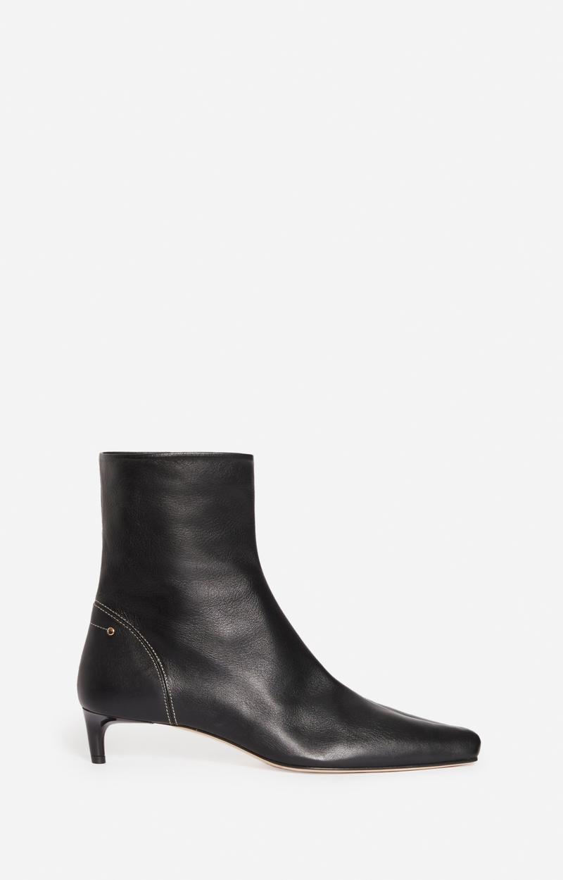vanessa bruno Bottines Cuir Noir Daily