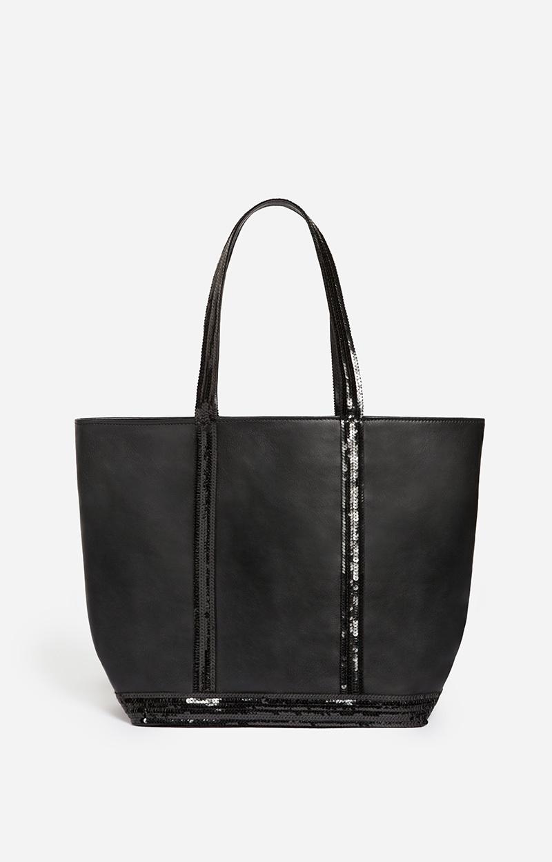 Vanessa Bruno Cabas L Zippé En Cuir Lisse