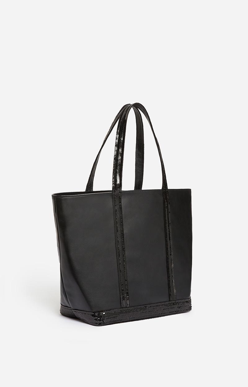 Vanessa Bruno Cabas M Zippé En Cuir Lisse