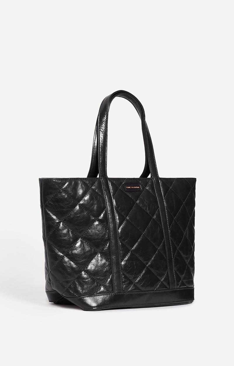 Vanessa Bruno Cabas M Zippé En Cuir Matelassé