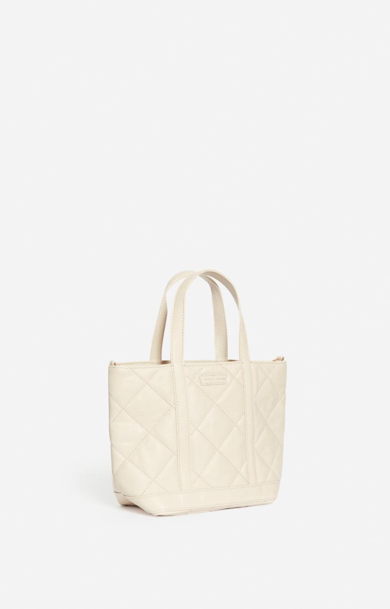 Vanessa Bruno Cabas S Zippé En Cuir Mat Matelassé