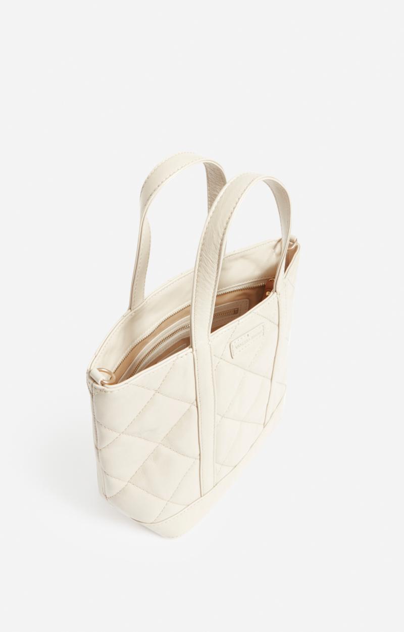 Vanessa Bruno Cabas S Zippé En Cuir Mat Matelassé