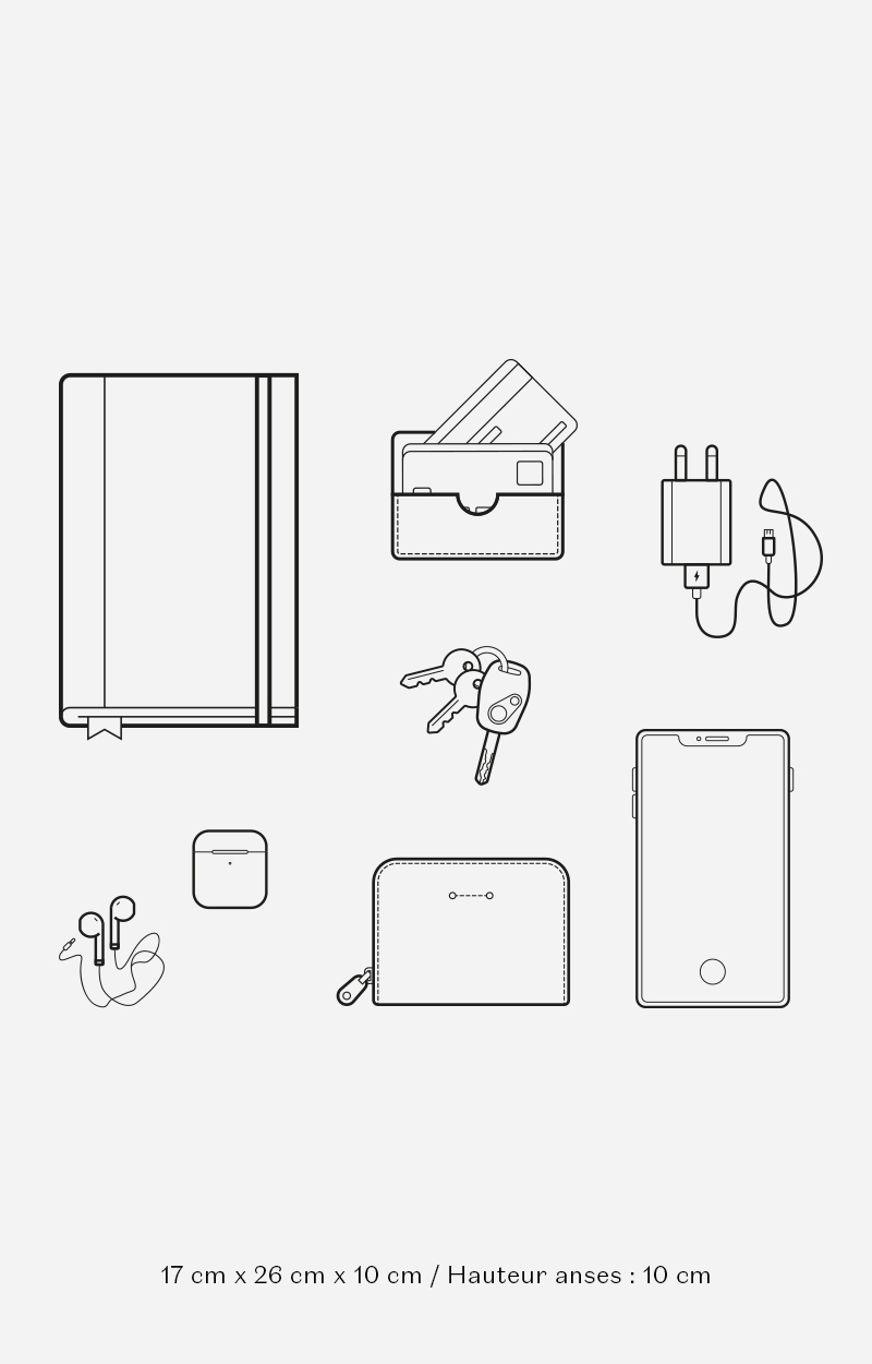 Vanessa Bruno Cabas XS Zippé En Lin