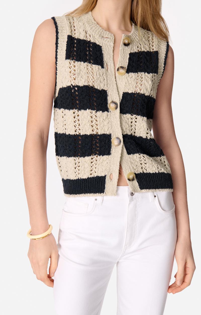 Vanessa Bruno Cardigan Sans Manche Elberta