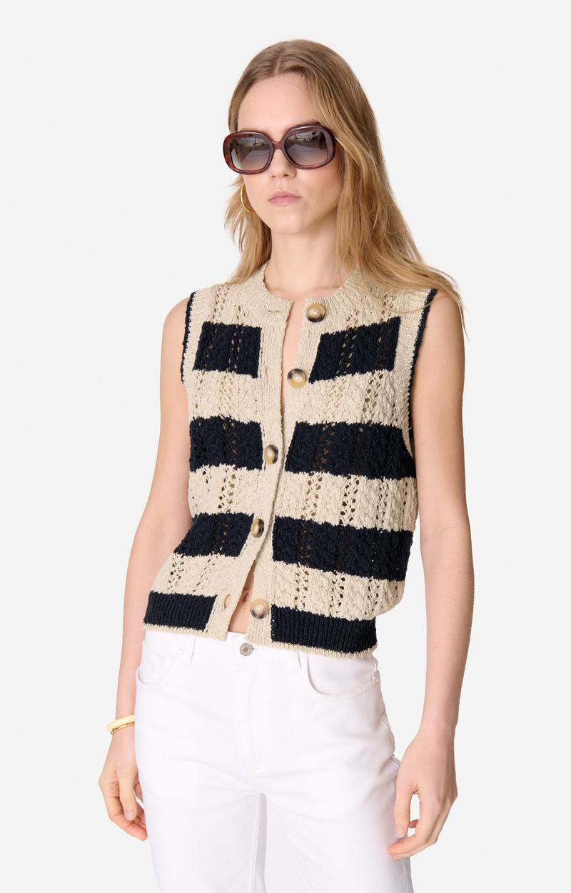 vanessa bruno Cardigan Sans Manche Elberta