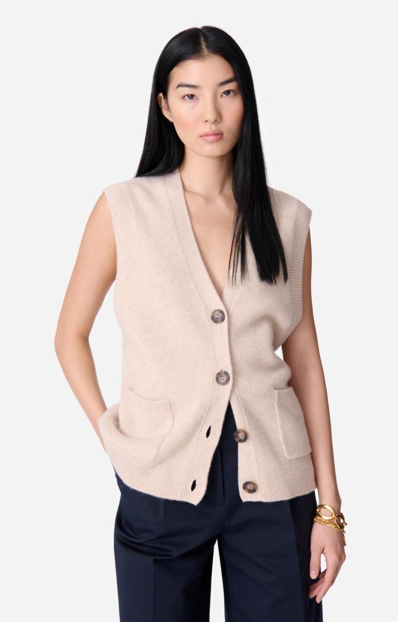 Vanessa Bruno Cardigan Sans Manches Dashley