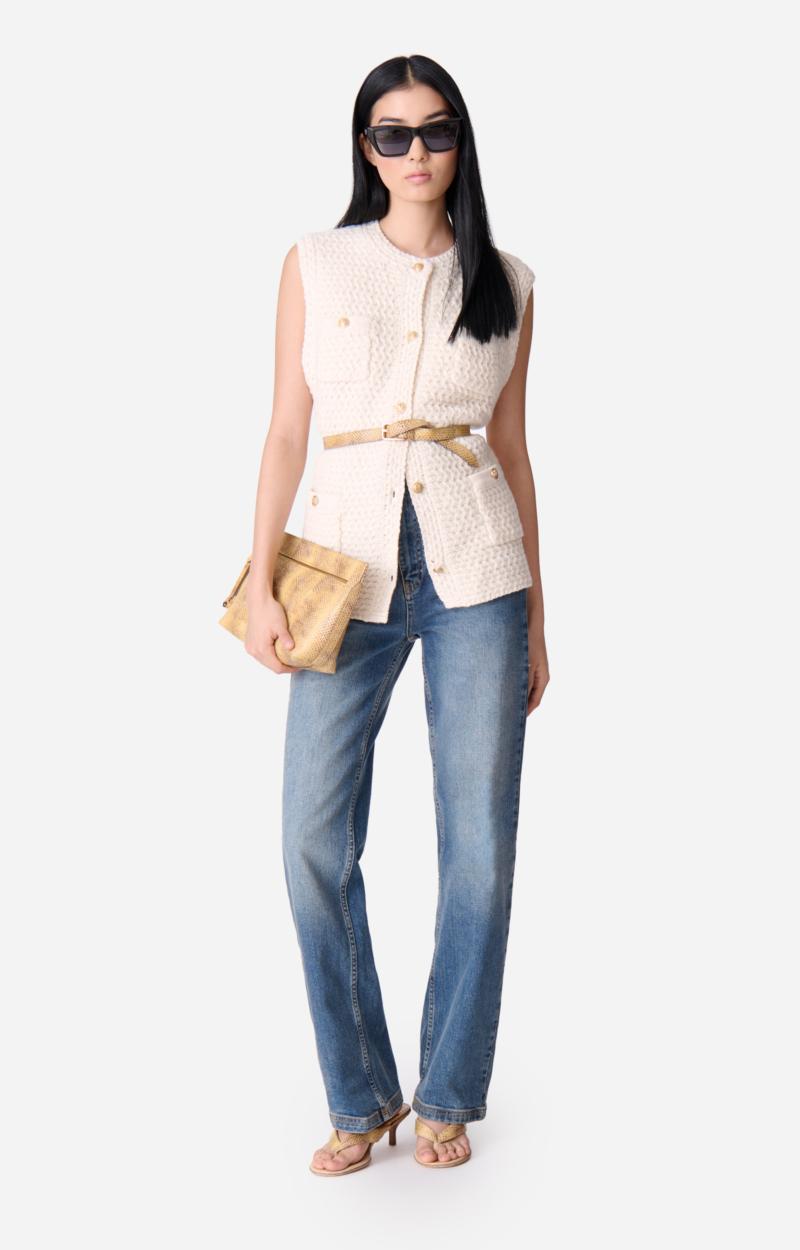 Vanessa Bruno Cardigan Sans Manches Elisabeth