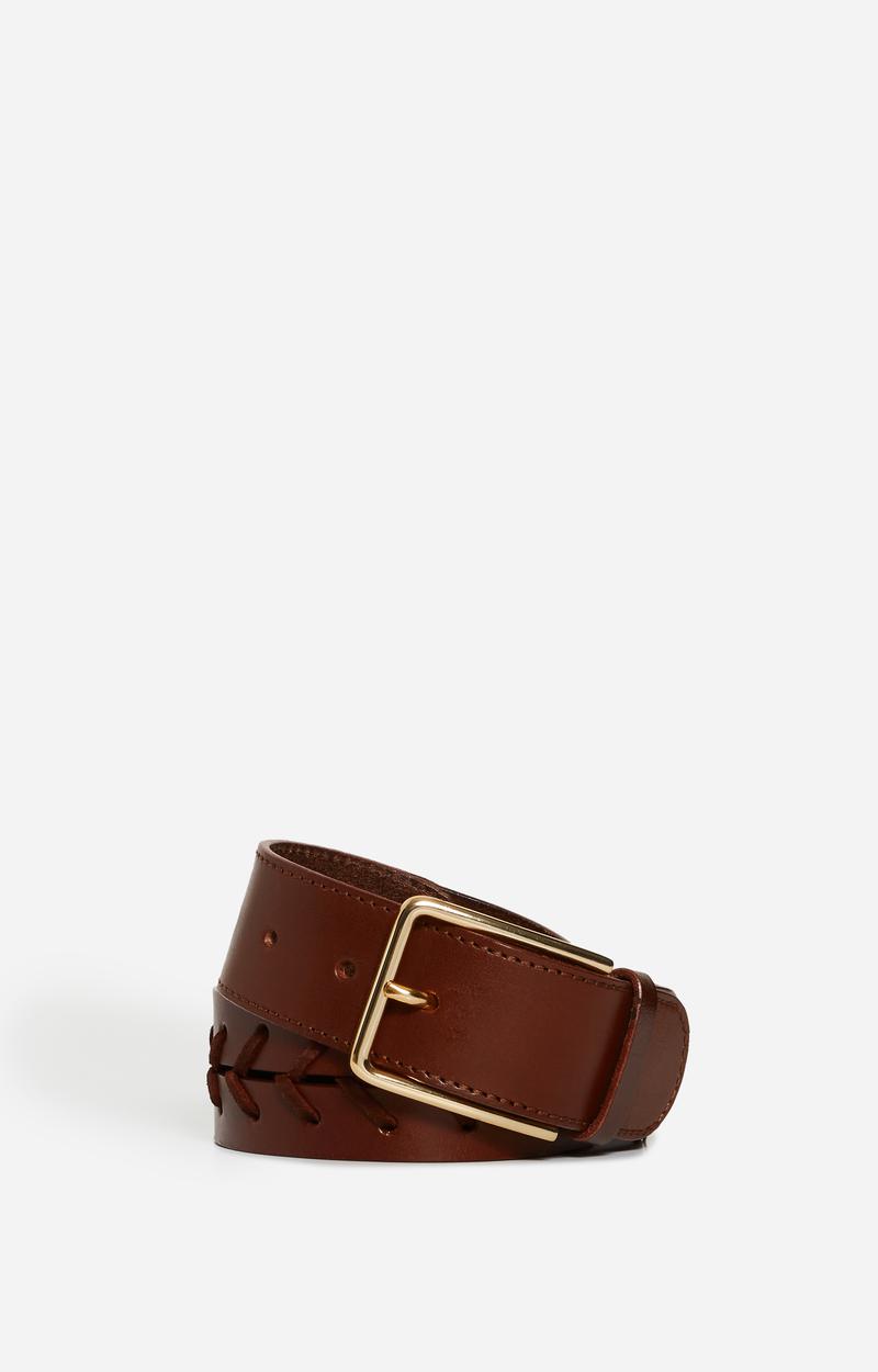 vanessa bruno Ceinture Marron En Cuir 40MM