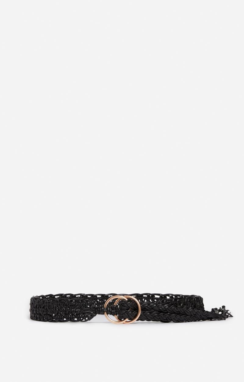 vanessa bruno Ceinture Noir En Cuir 45MM
