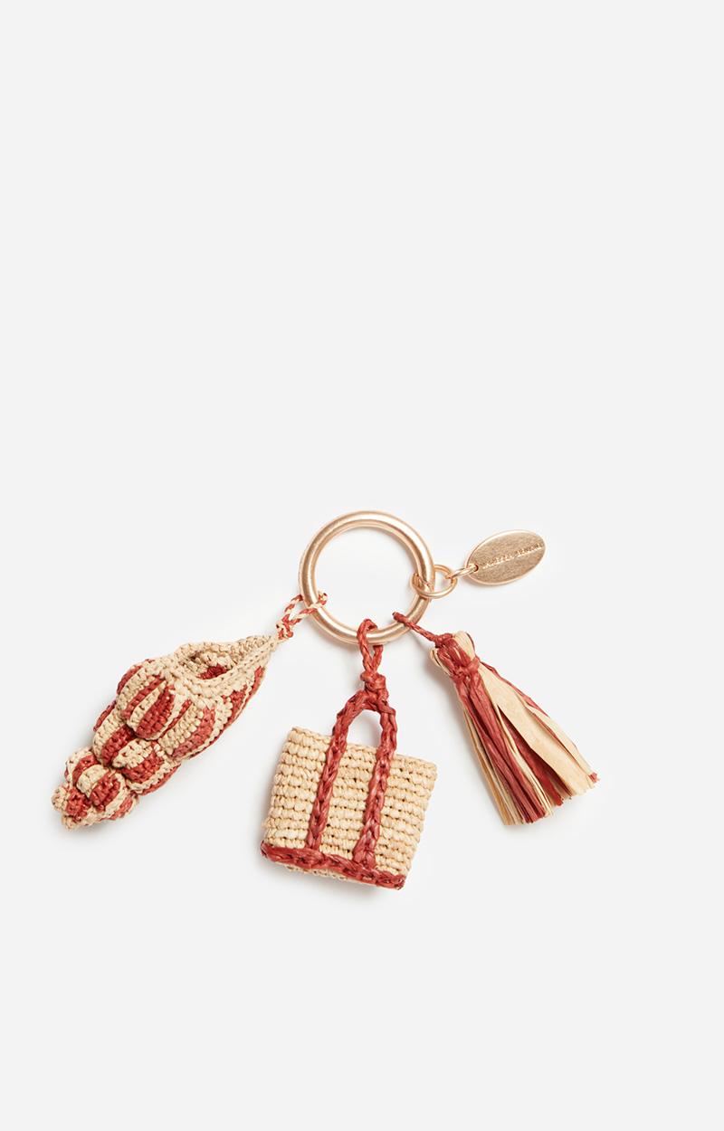 vanessa bruno Charm Coquillage En Raphia