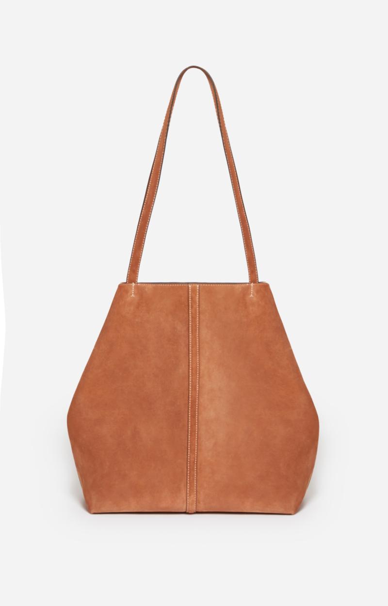 Vanessa Bruno Grand Cabas Daily En Cuir Velours