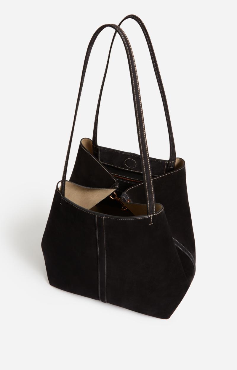 Vanessa Bruno Grand Cabas Daily En Cuir Velours