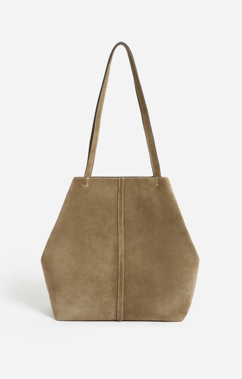 Vanessa Bruno Grand Cabas Daily En Cuir Velours