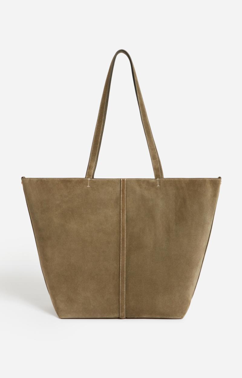 vanessa bruno Grand Cabas Daily En Cuir Velours