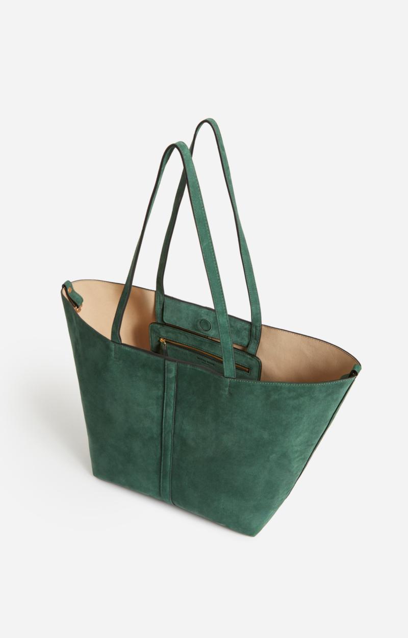 Vanessa Bruno Grand Cabas Daily En Cuir Velours