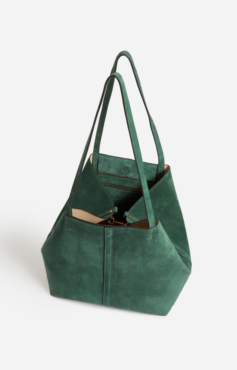 Vanessa Bruno Grand Cabas Daily En Cuir Velours