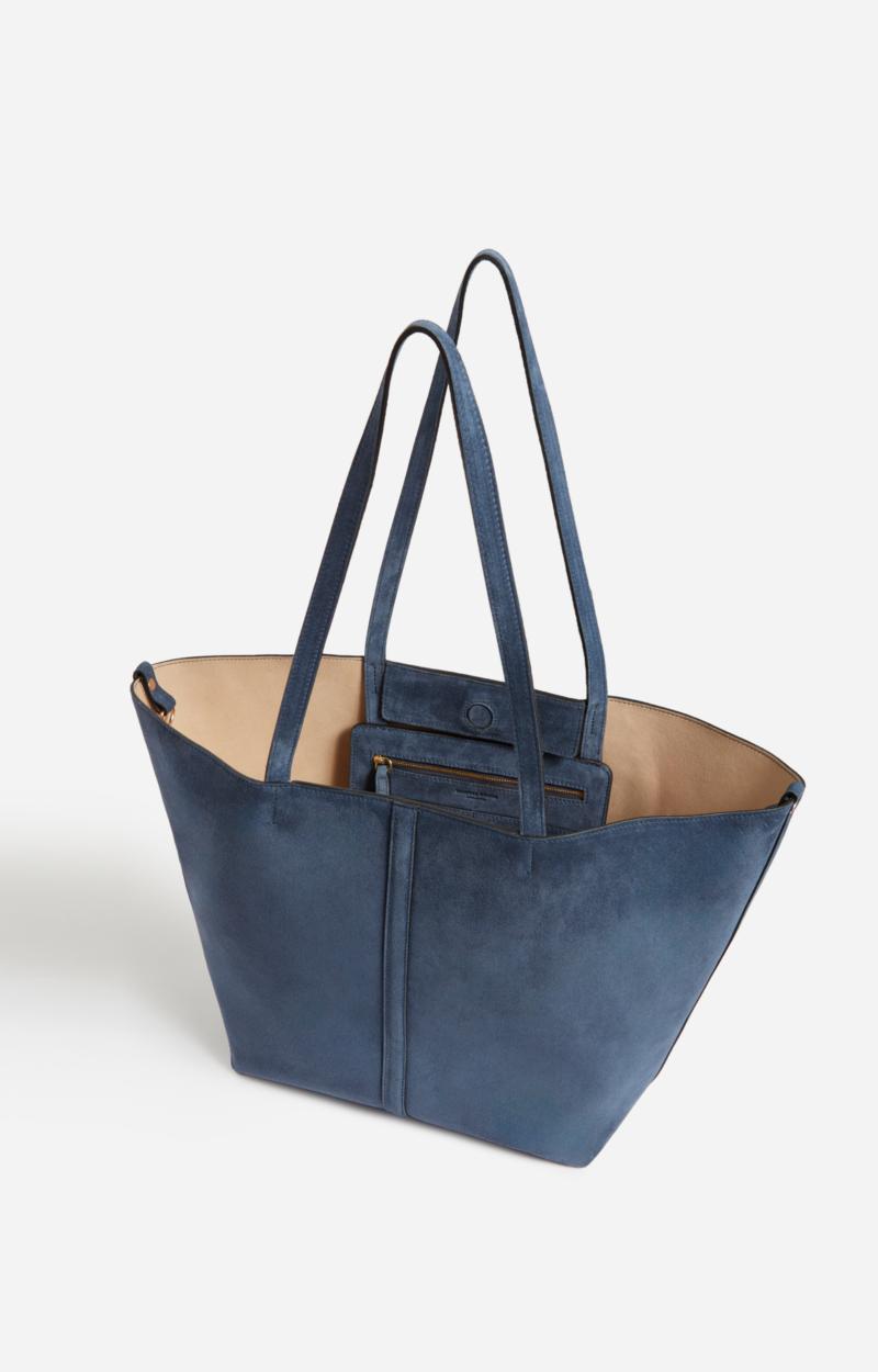 Vanessa Bruno Grand Cabas Daily En Cuir Velours