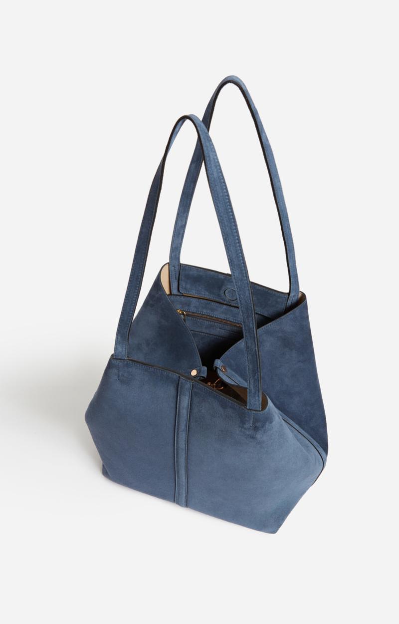 Vanessa Bruno Grand Cabas Daily En Cuir Velours