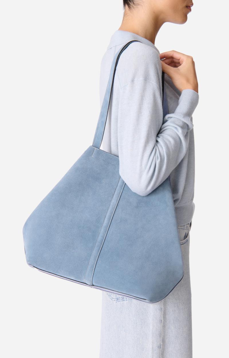 Vanessa Bruno Grand Cabas Daily En Cuir Velours