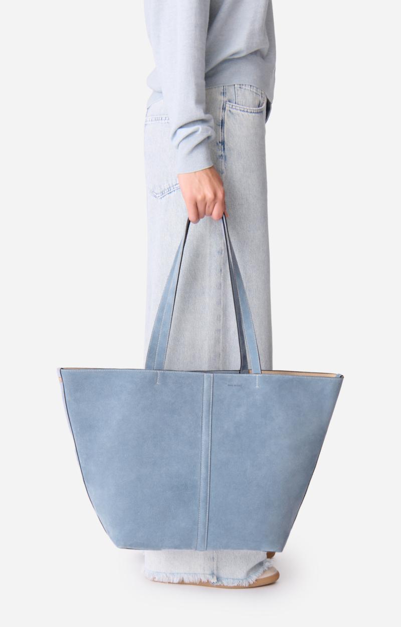 Vanessa Bruno Grand Cabas Daily En Cuir Velours