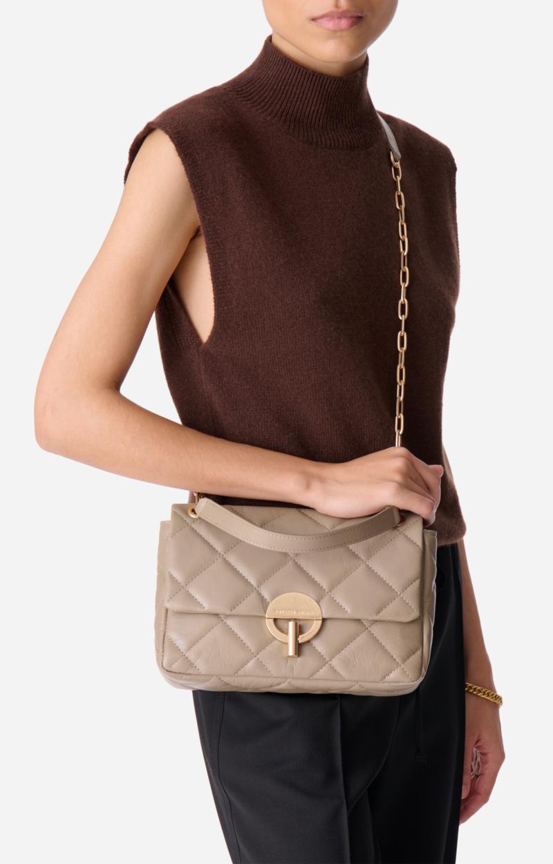 Vanessa Bruno Grand Sac Moon En Cuir Mat