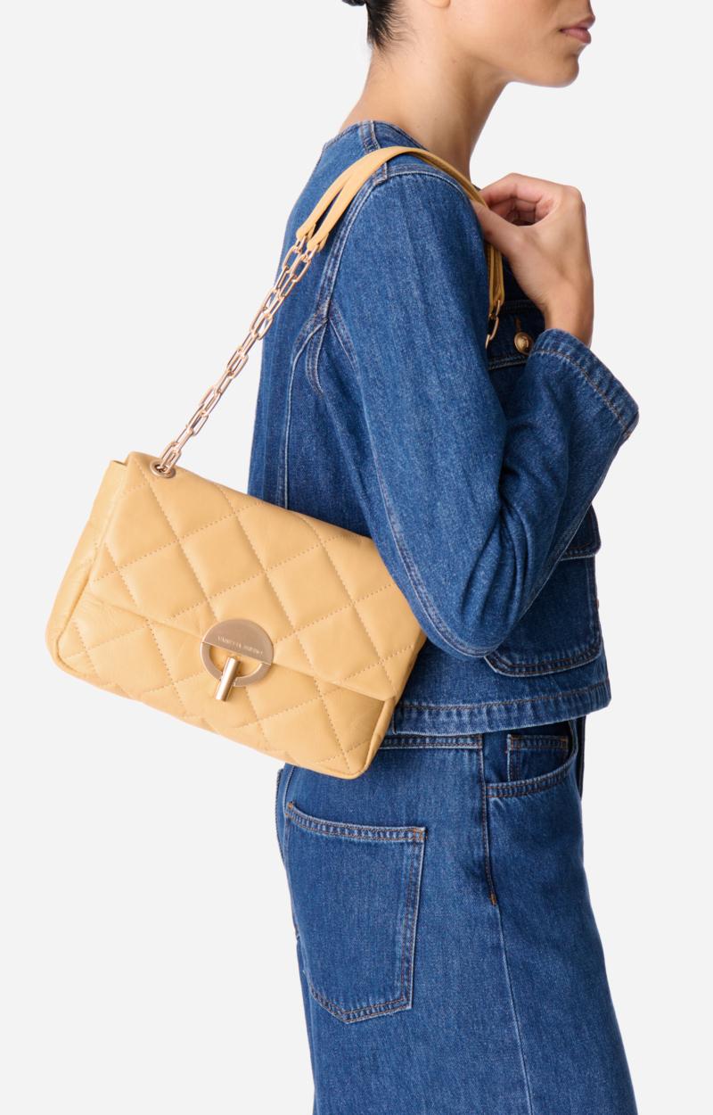 Vanessa Bruno Grand Sac Moon En Cuir Mat