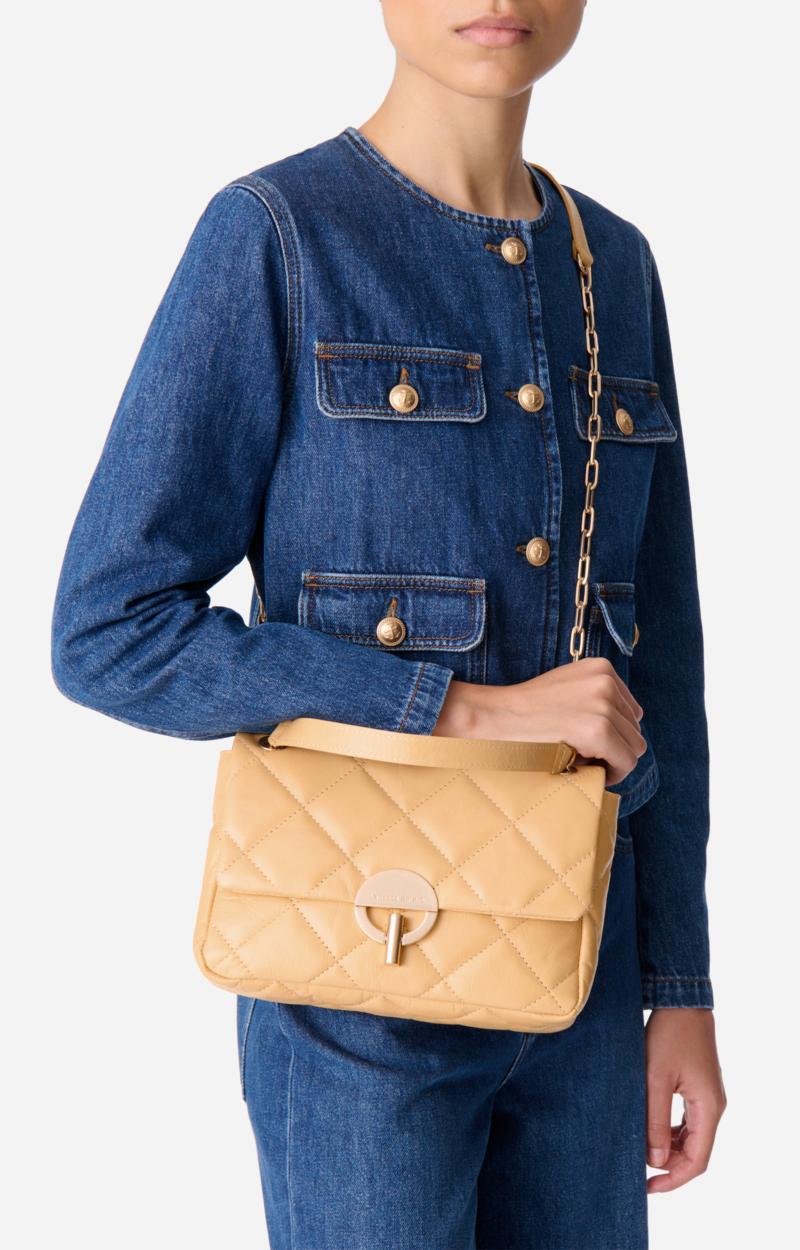 Vanessa Bruno Grand Sac Moon En Cuir Mat