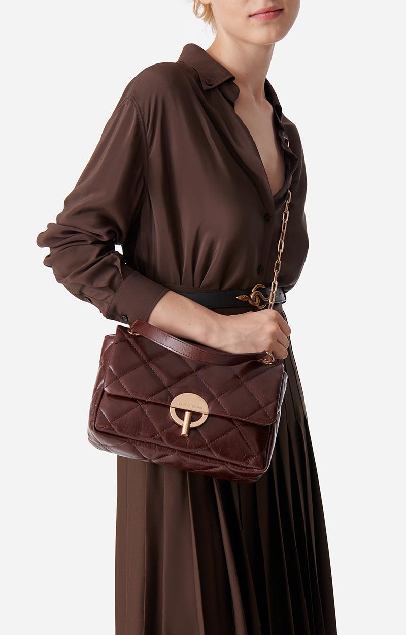 Vanessa Bruno Grand Sac Moon En Cuir