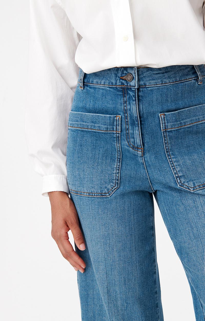 Vanessa Bruno Jean Crop Helias