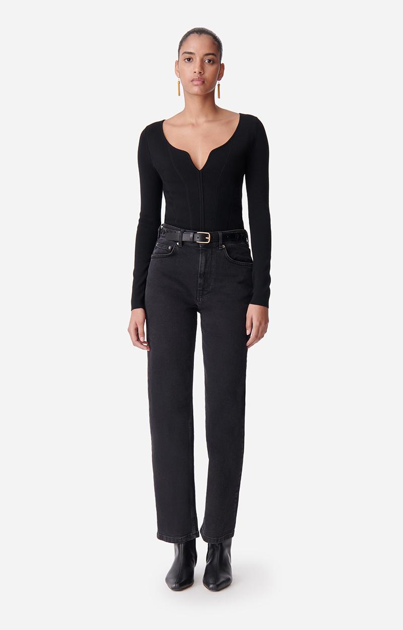 vanessa bruno Jean Crop Timael