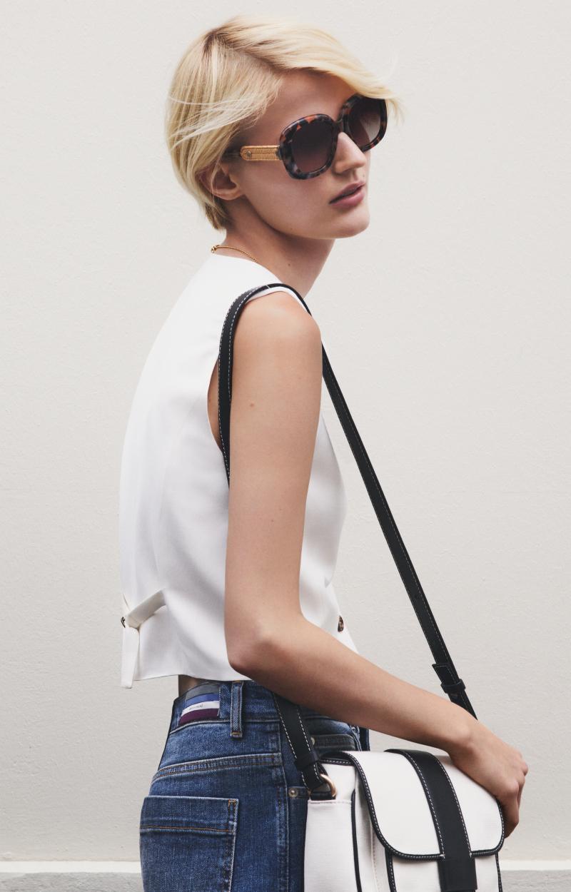 Vanessa Bruno Lunettes De Soleil Raphia