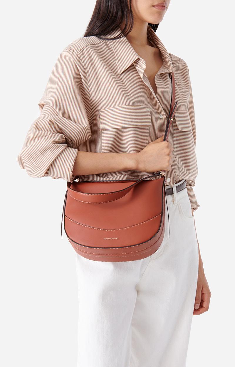 Vanessa Bruno Moyen Sac Daily En Cuir