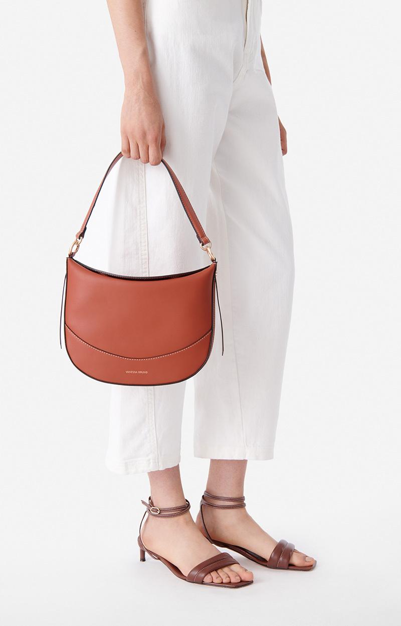Vanessa Bruno Moyen Sac Daily En Cuir