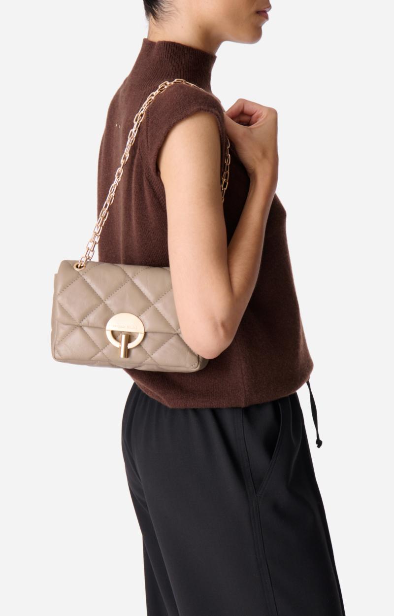 Vanessa Bruno Moyen Sac Moon En Cuir Mat