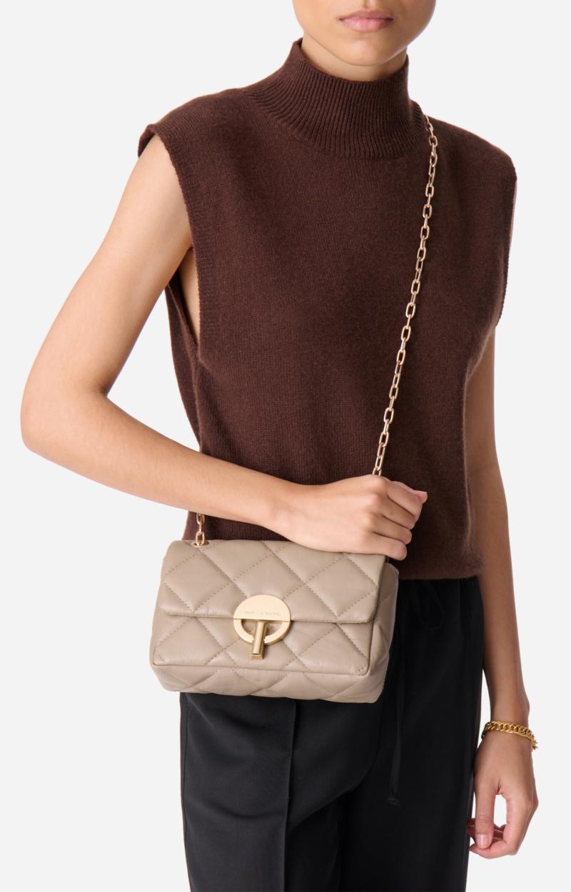 Vanessa Bruno Moyen Sac Moon En Cuir Mat