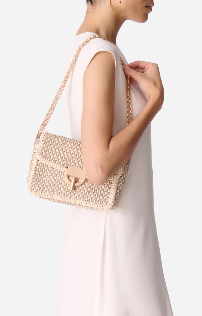 Vanessa Bruno Moyen Sac Moon En Cuir Tressé