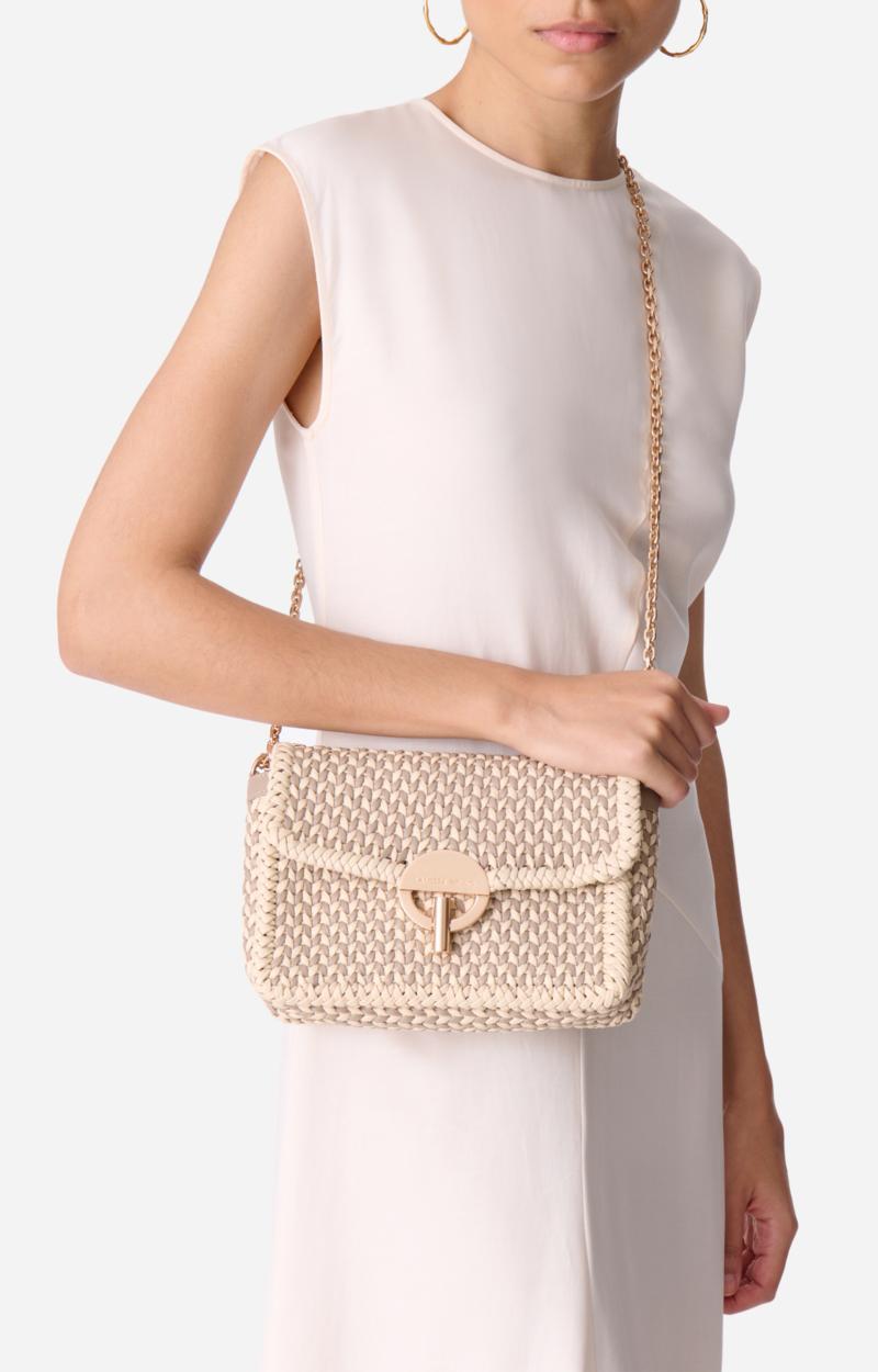 Vanessa Bruno Moyen Sac Moon En Cuir Tressé