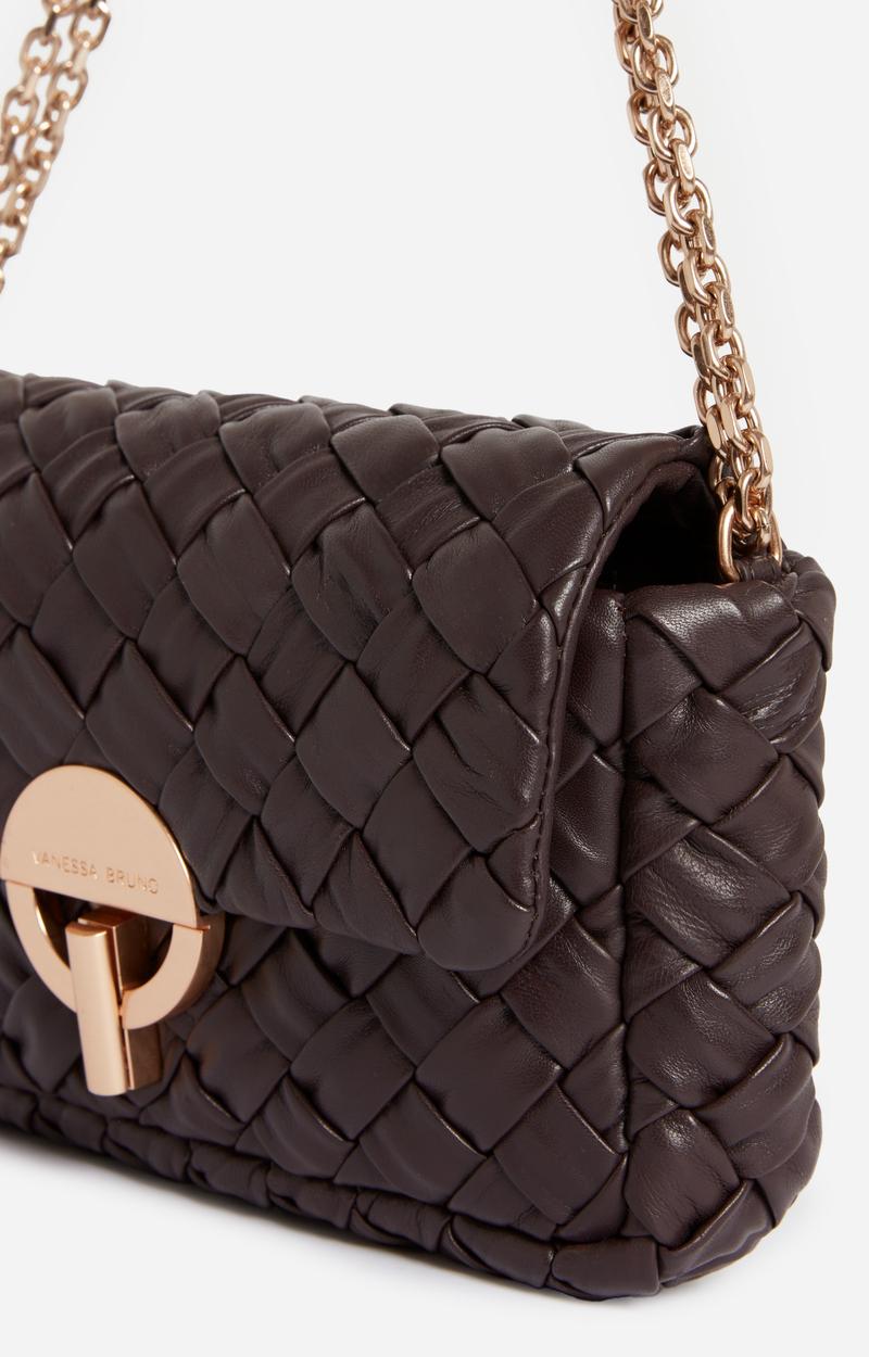 Vanessa Bruno Moyen Sac Moon En Cuir Tressé