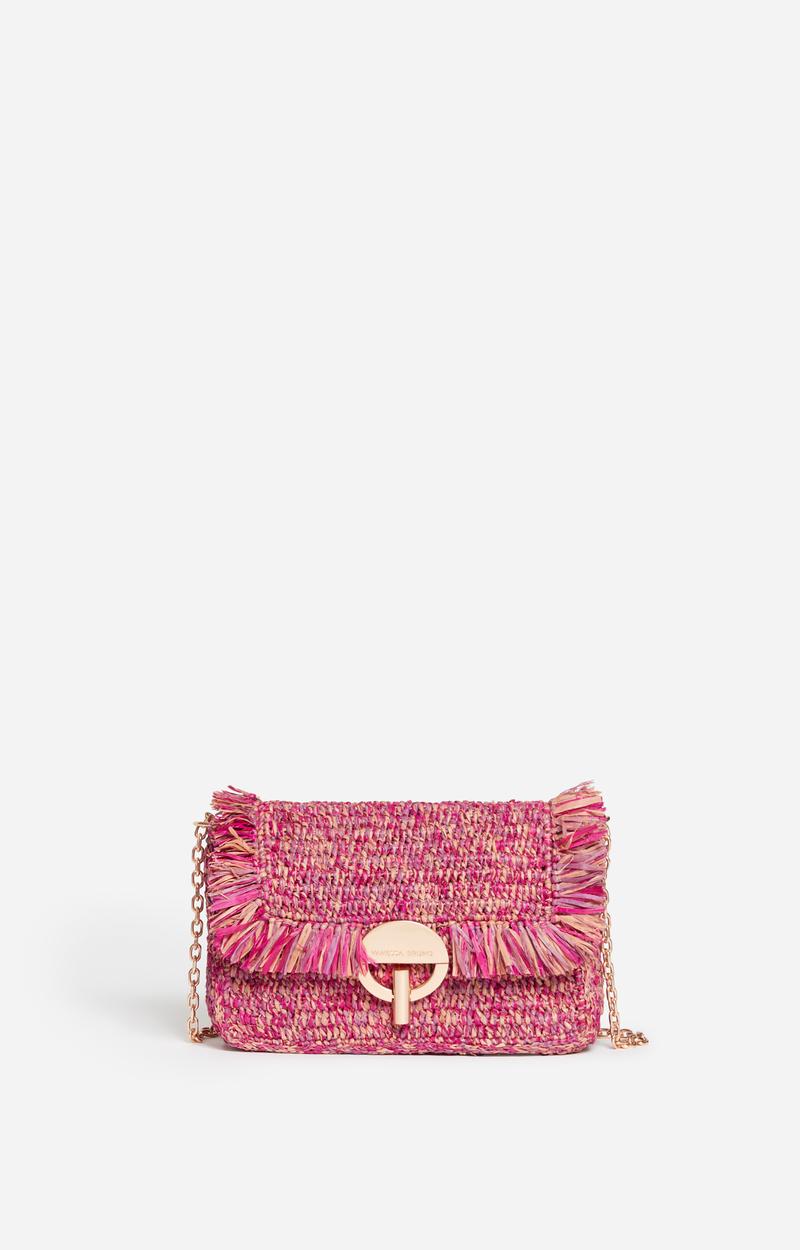 vanessa bruno Moyen Sac Moon En Raphia