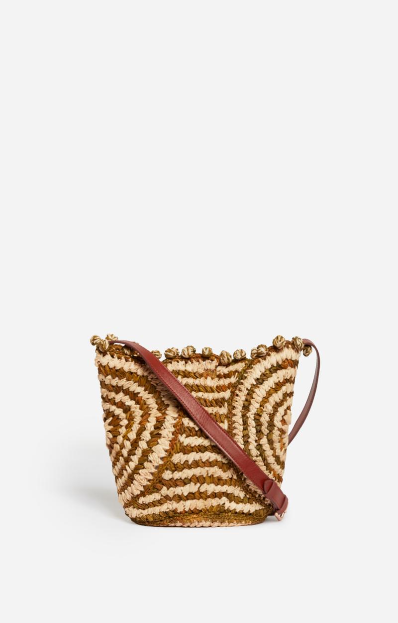 vanessa bruno Panier En Raphia