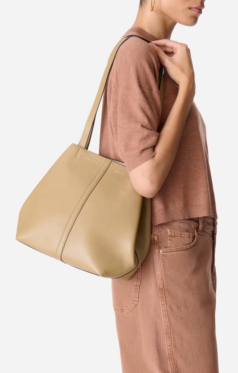 Vanessa Bruno Petit Cabas Daily En Cuir